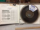 Vintage Broadcast music Hit rock tape Tanner/General Media 1/4