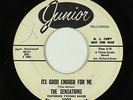 Northern Soul 45 - Sensations - Its Good Enough For Me - Junior - mp3