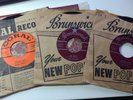 Three Buddy Holly The Crickets 45 records - Maybe Baby, Oh Boy, Peggy Sue VG+