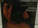 Aretha Franklin LP Unforgettable Dinah Washington on Collumbia  mono original