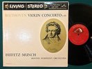 HEIFETZ MUNCH Beethoven Violin Concerto / RCA Living Stereo SD LSC-1992 9S/7S EX