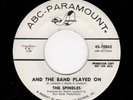 NORTHERN SOUL-SPINDLES-ABC-PARAMOUNT 10802-AND THE BAND PLAYED ON/TO MAKE YOU MI
