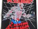 KREATOR VERY RARE BACK PATCH ORIGINAL COLLECTORS EXTREME AGGRESSION