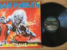 IRON MAIDEN A REAL LIVE ONE LP VINYL 1993 / DIO METALLICA KREATOR ANTHRAX SODOM
