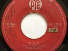 THE KINKS • Lola / Berkeley Mews • RARE 45 PROMO • EL SALVADOR PRESS