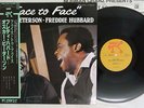 FREDDIE HUBBARD,OSCAR PETERSON FACE TO FACE PABLO 28MJ 3210 Japan OBI VINYL LP