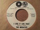 Rare 1964 THE MIRACLES I Like It Like That Promo 45