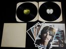 THE BEATLES WHITE ALBUM UK PRESS w POSTER & PIX APPLE MINTY WOW