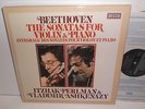 D92D 5 Beethoven Sonatas For Violin & Piano Itzahk Perlman & Vladimir Ashkenazy