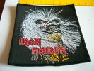 IRON MAIDEN – very rare old original 80s LIVE AFTER DEATH, UNCUT Patch