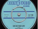 60s 70s Skinhead Reggae JACK SPRATT give me Rare 1969 UK Coxsone 7
