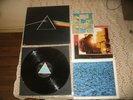 Pink Floyd Dark Side Of The Moon LP UK 1st Press 1973 Solid Blue Triangle Prism