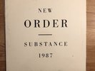 New Order - Substance 1987 double LP, Qwest Records Embossed Joy Division
