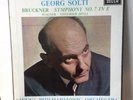 DECCA SET 323/4 1966 Bruckner symphony No.7 GEORG SOLTI BOX SET- W/B