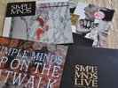 2  LP SIMPLE MINDS - Once upon a time, Live + 2 MAXISINGLES     KLASSIKER  