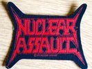Nuclear Assault Shaped Death Heavy Metal Sew on Patch Original 1984-1993