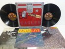 The Eagles Live   NM/EX 1970 Promo Audiophile Vinyl LP BB 705 w/Poster