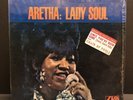 ARETHA FRANKLIN Lady Soul LP ORIGINAL 1968 STEREO ATLANTIC R&B w/Hype Sticker