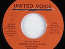 Modern Soul Boogie 45 UNITED VOICE PLAYERS House Party UNITED VOICE HEAR