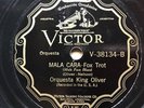 JAZZ: KING OLIVER & HIS ORCH - ‘MULE FACE BLUES/ BOOGIE WOOGIE’ VICTOR V38134