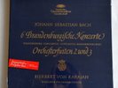 SEALED DGG TULIP 2709016 ED1 BACH 6 BRANDENBURG CNCRTS KARAJAN BERLINER 3LP 1965