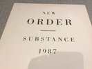 New Order Substance 1987 LP 1st Embossed FACT 200