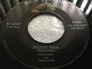 Vintage Elvis Presley 45 with Scotty and Bill RCA Victor Mystery Train 1955