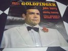 007 james bond  GOLDFINGER   john barry  shirley bassey  JAPAN old LP soundtrack