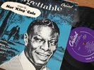 Unforgettable Original 10” LP Nat King Cole Capitol Nice Copy 1950s Pop Jazz