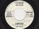 '56 TwinSpin Fem Rockabilly JANIS MARTIN Let's Elope Baby/Barefoot Baby M- HEAR