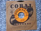 HEAR Buddy Holly Coral 45 Peggy Sue/Everyday VG+ w/ Original Sleeve