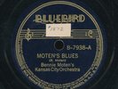 78tk-Jazz - BLUEBIRD 7938-Bennie Moten's Kansas City Orchestra