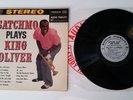 Orig Jazz LP Louis Armstrong Satchmo Plays King Oliver Audio Fidelity AFSD 5930