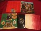 BEATLES sgt. pepper's LP (PMC 7027) 637-1 & 638-1 + CUT-OUT & INSERT SLEEVE