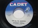 SPOONER'S CROWD Two In The Morning ROCK N ROLL HALL INDUCTEE MOD FUNK 45 HEAR IT
