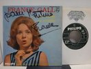 FRANCE GALL / HAND SIGNED AUTOGRAPHED RARE FRENCH 1964 ORIG. PHILIPS 