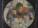 JOHN WILLIAMS: Theme From Superman / Love Theme 45 (UK, pic disc w/ title card)