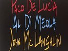 DE LUCIA,PACO / DI MEOLA,AL...-GUITAR TRIO VINYL LP NEW
