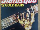 STATUS QUO 12 gold bars RARE URUGUAY PRESS B&W Back cover