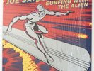 JOE SATRIANI Surfing With The Alien LP In Shrink W/ Insert & Song Title Sticker