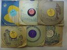 VARIOUS ARTISTS -Six 10 inches records of Jewish songs Hebrew music 78 rpm