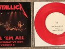 Metallica Kill ‘Em All The Alternative Way Vol. 3 Red Vinyl 7” Record *Rare*