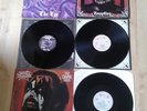 KING DIAMOND -ABAGAIL, THEM +4 OTHERS, 1ST ISSUES VINYL LPS, VG CONDITION FPP