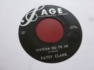 PATSY CLARK WATCHA DO TO ME  US ROCKABILLY BOPPER SAGE 45-264 EXCELLENT  RARE