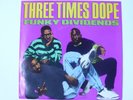 NOS Rare Hip-Hop 45- THREE TIMES DOPE  FUNKY DIVIDENDS / ORIGINAL STYLIN'- NM