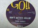 YVONNE BARRETT DONT BOTHER CALLIN AUSSIE 45 60'S GO