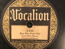 Vocalion 5163 Uncle Dave Macon ROE RIRE POOR GAL  78 rpm COUNTRY 1927 E-