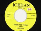 Doo-Wop 45 - Sinceres - You're Too Young - Jordan - VG+ mp3