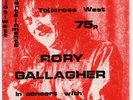 Rory Gallagher Byzantium New Cavendish Tollcross West, Edinburgh 11/3/72 Ticket