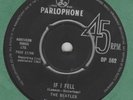 Beatles If I fell Parlophone DP 562 VG+ clean vinyl plays EX